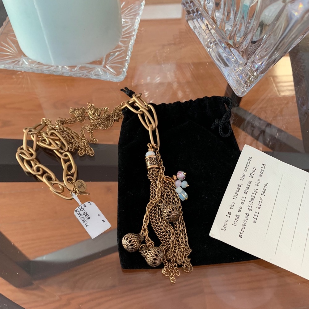 Alex and Ani Tassle Necklace